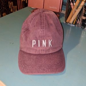 Pink baseball hat